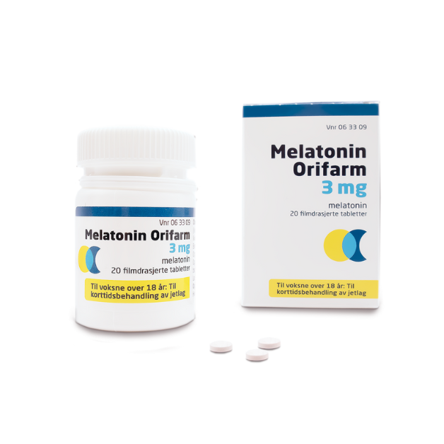 Melatonin Orifarm 3 Mg Eske Boks Piller