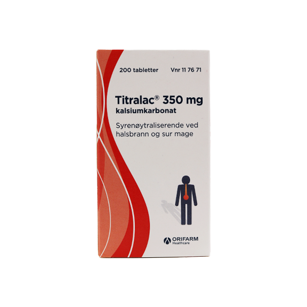 Titralac 350 mg - 200 stk