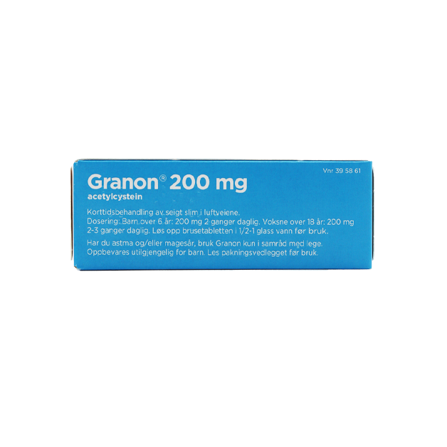 Granon 200Mg Back
