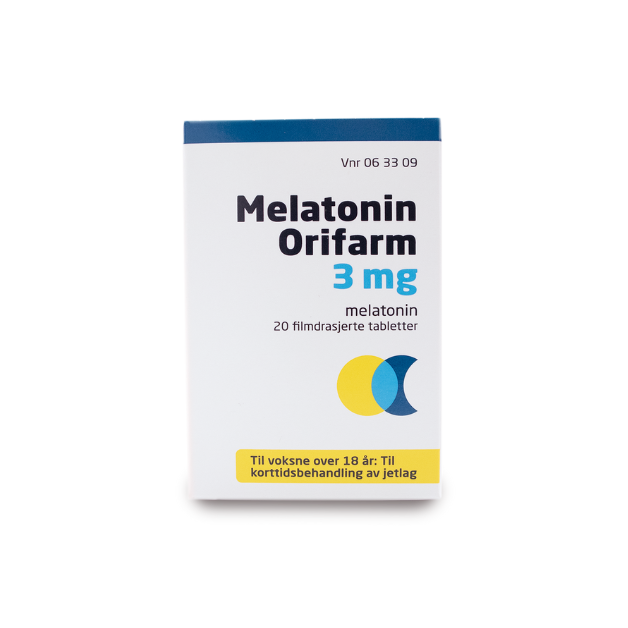 Melatonin Orifarm 3 Mg Eske