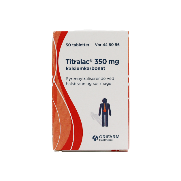 Titralac 350 mg - 50 stk