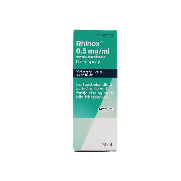 Rhinox Nesespray 0,5 mg/ml