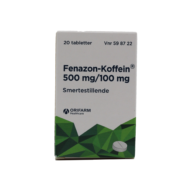 Fenazon Koffein 0,5g Front