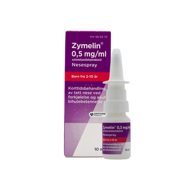 Zymelin 0,5 mg Eske+Spray