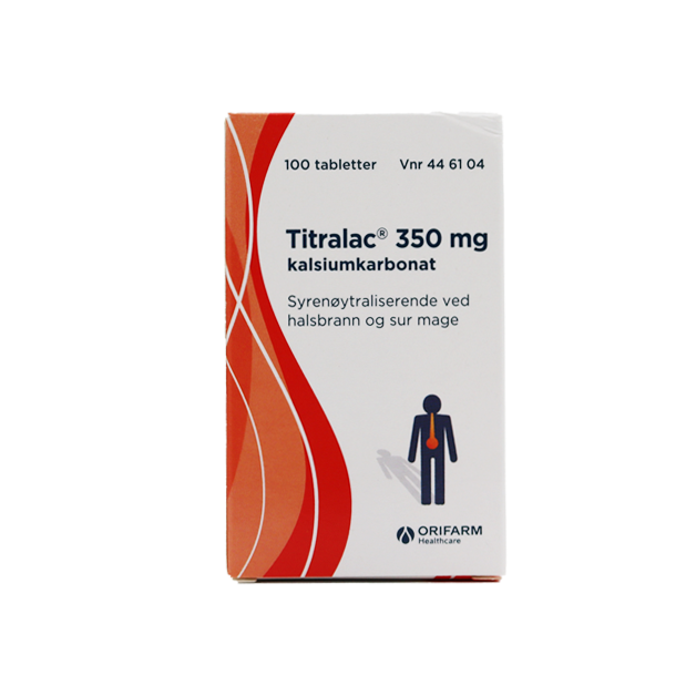 Titralac 350 mg - 100 stk